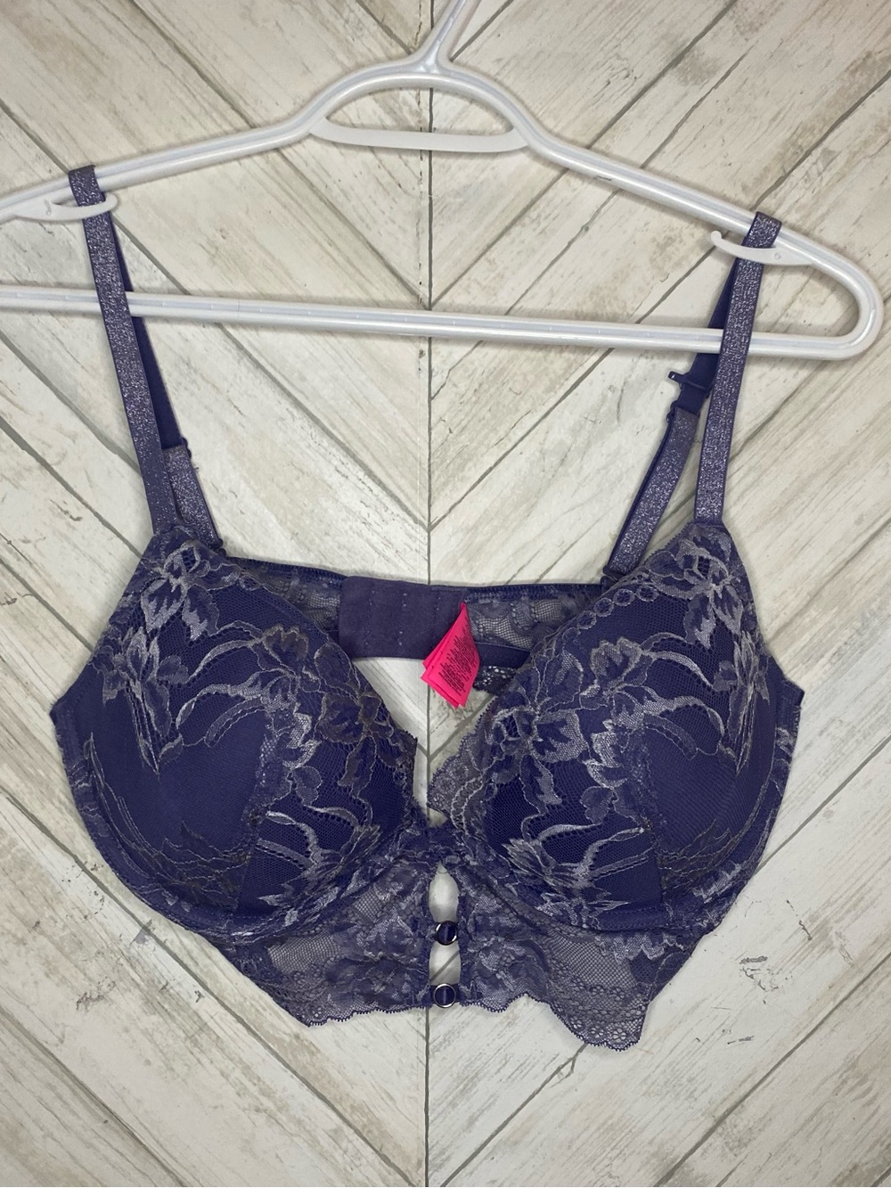 La SENZA Purple Lace Underwire Bra